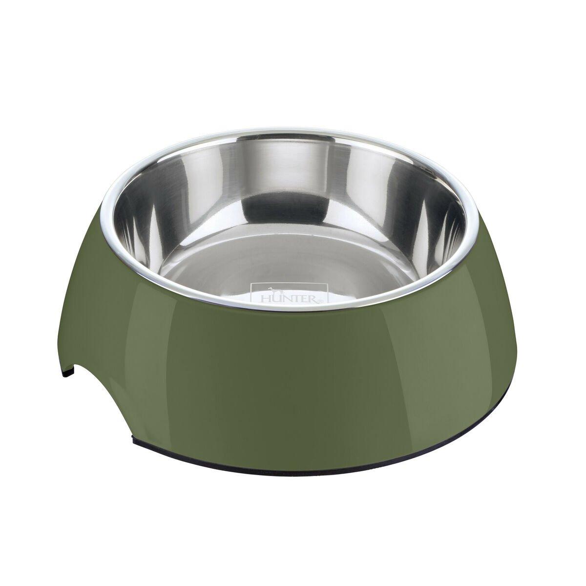 Comedero para Perro Hunter Verde 160 ml