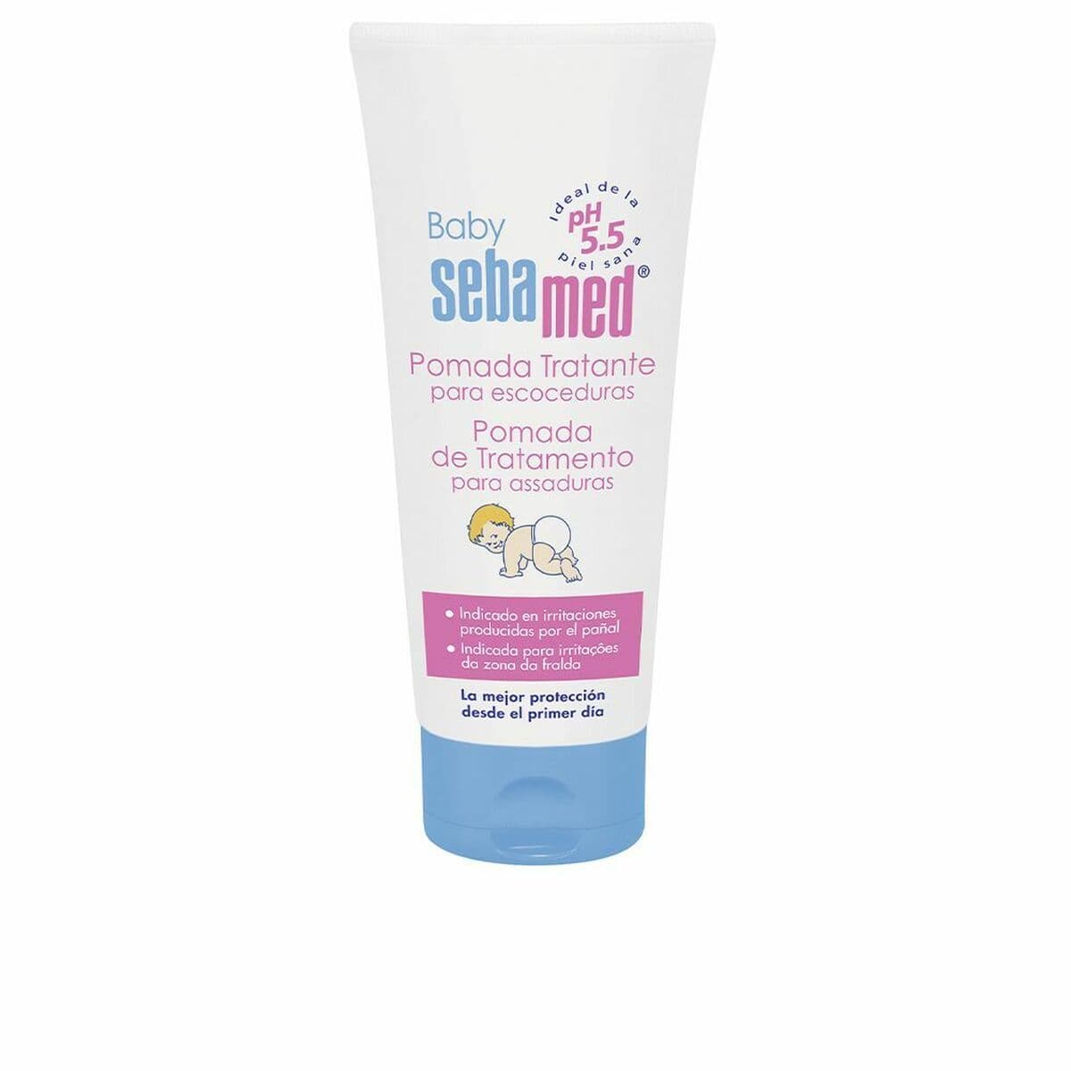 Crema Protectora de Pañal Sebamed Baby 100 ml Bebé Pomada