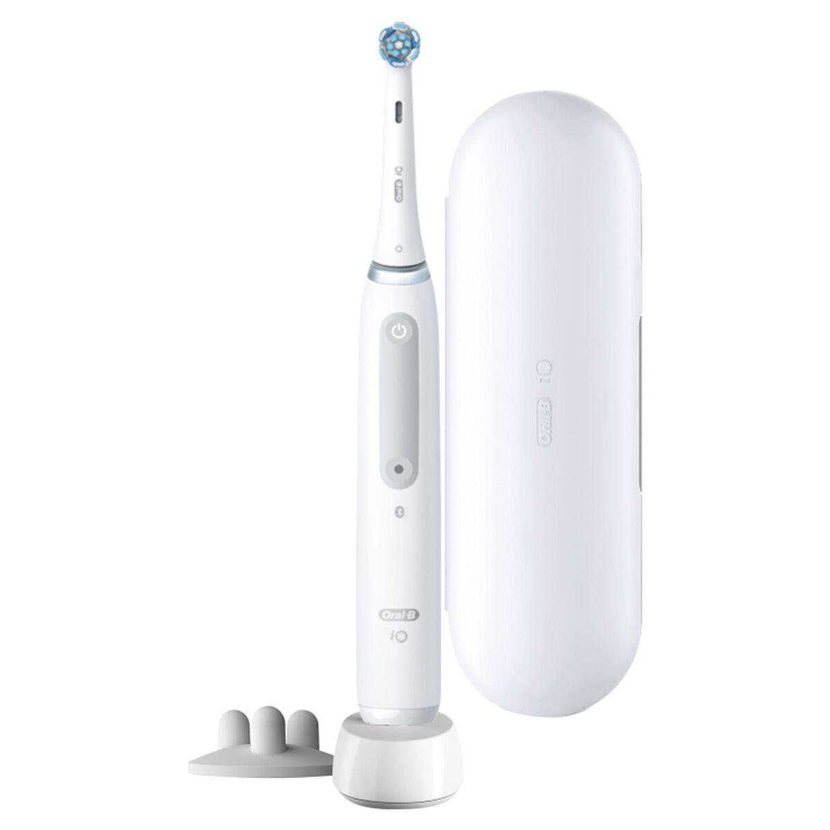 Cepillo de Dientes Eléctrico Oral-B BRAUN IO 4S Blanco