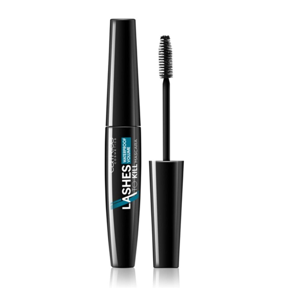 Máscara de Pestañas Efecto Volumen Catrice Lashes To Kill Wp Negro Nº 010 Ultra black 10 ml