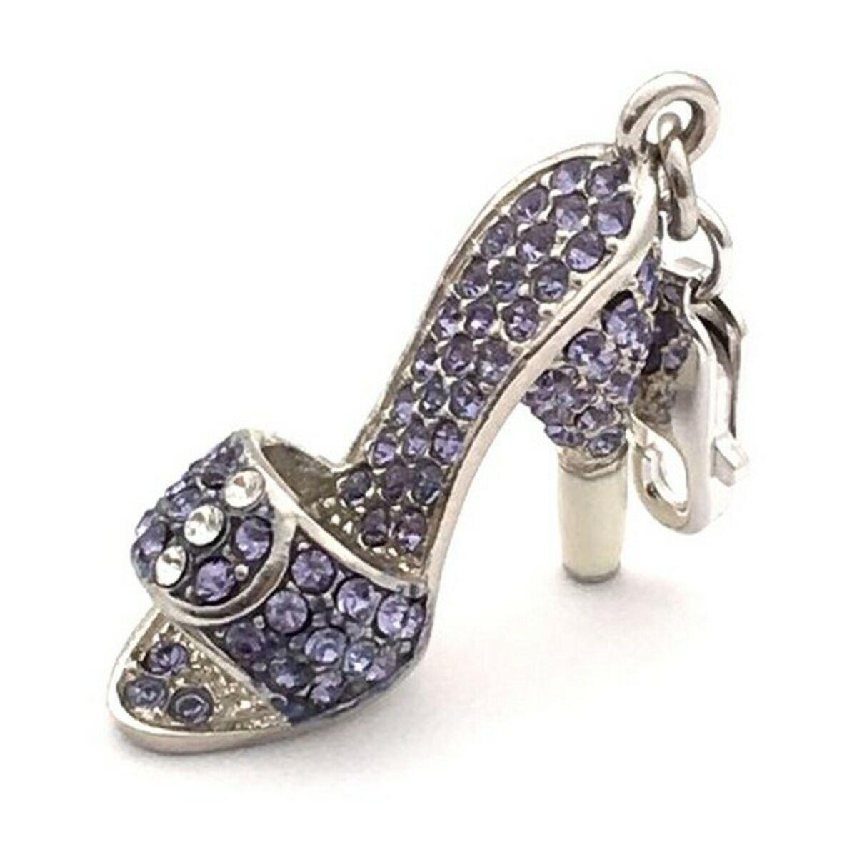 Charm Mujer Glamour Morado 4 cm