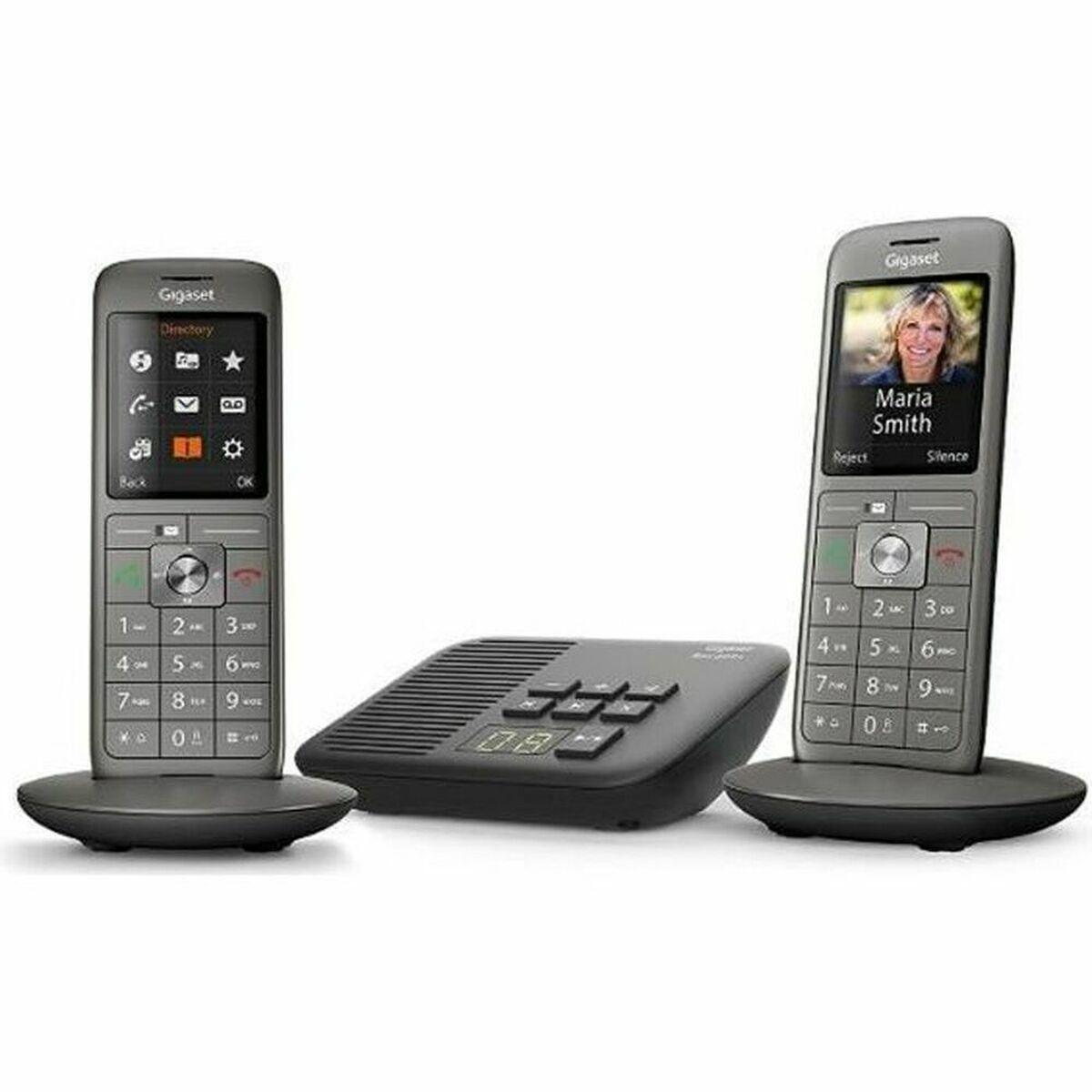 Teléfono Inalámbrico Gigaset CL660A Duo Gris Antracita
