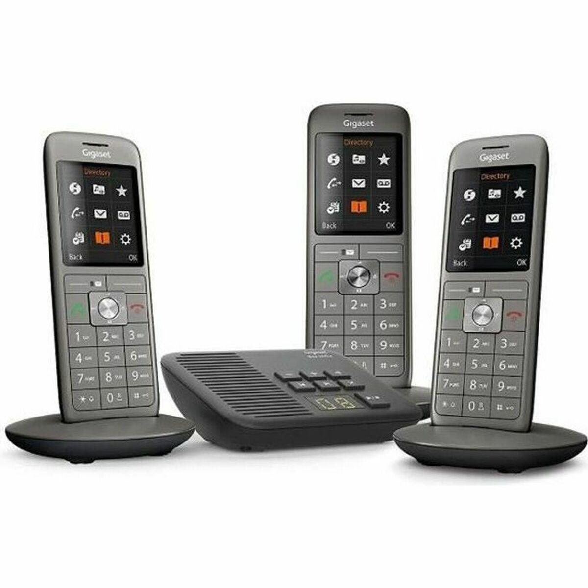Teléfono Inalámbrico Gigaset CL660A Trio Gris