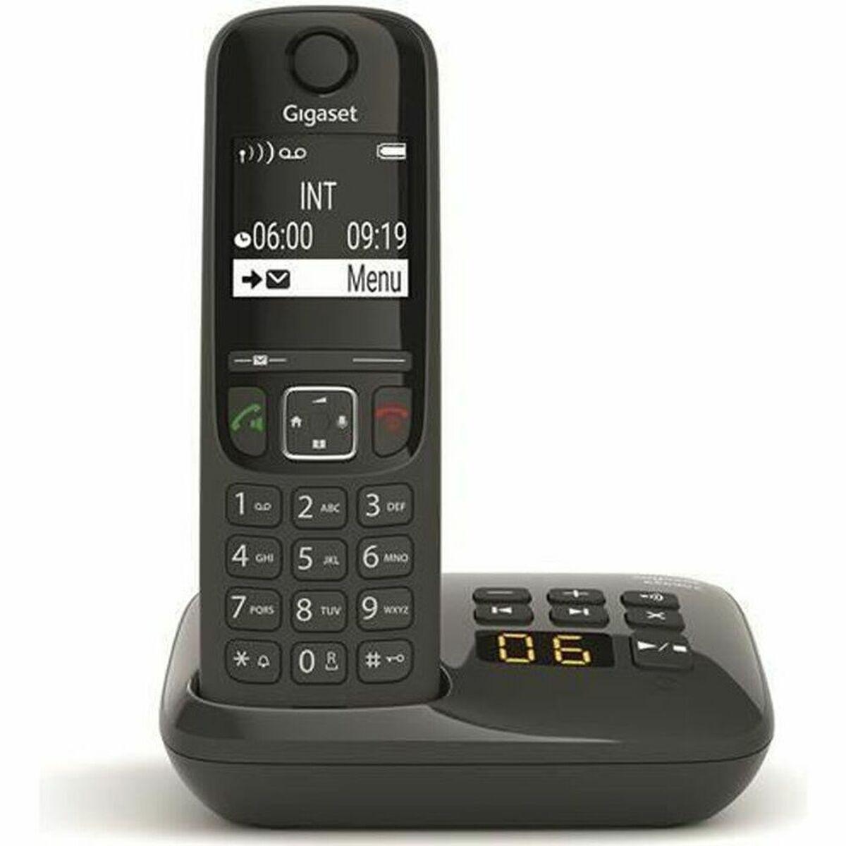 Teléfono Inalámbrico Gigaset AS690A Negro