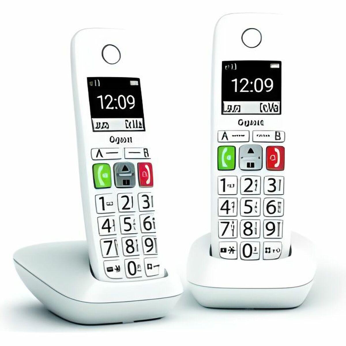 Teléfono Inalámbrico Gigaset E290 Duo Blanco