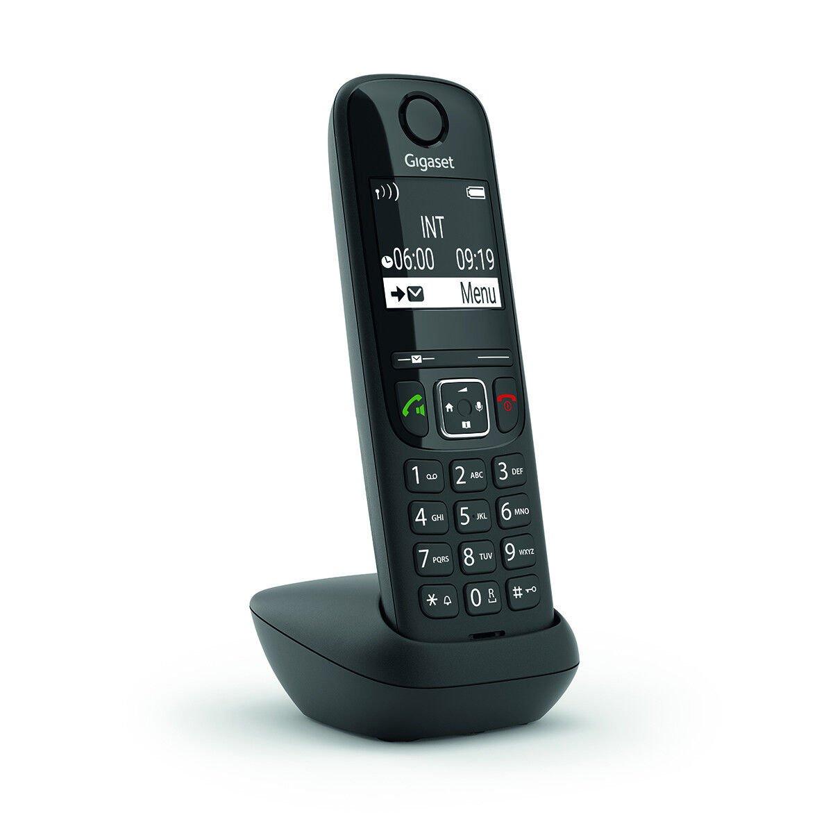 Teléfono Inalámbrico Gigaset AS690HX Negro