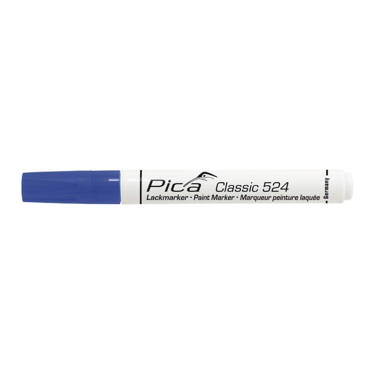 Rotulador permanente Pica Classic Azul