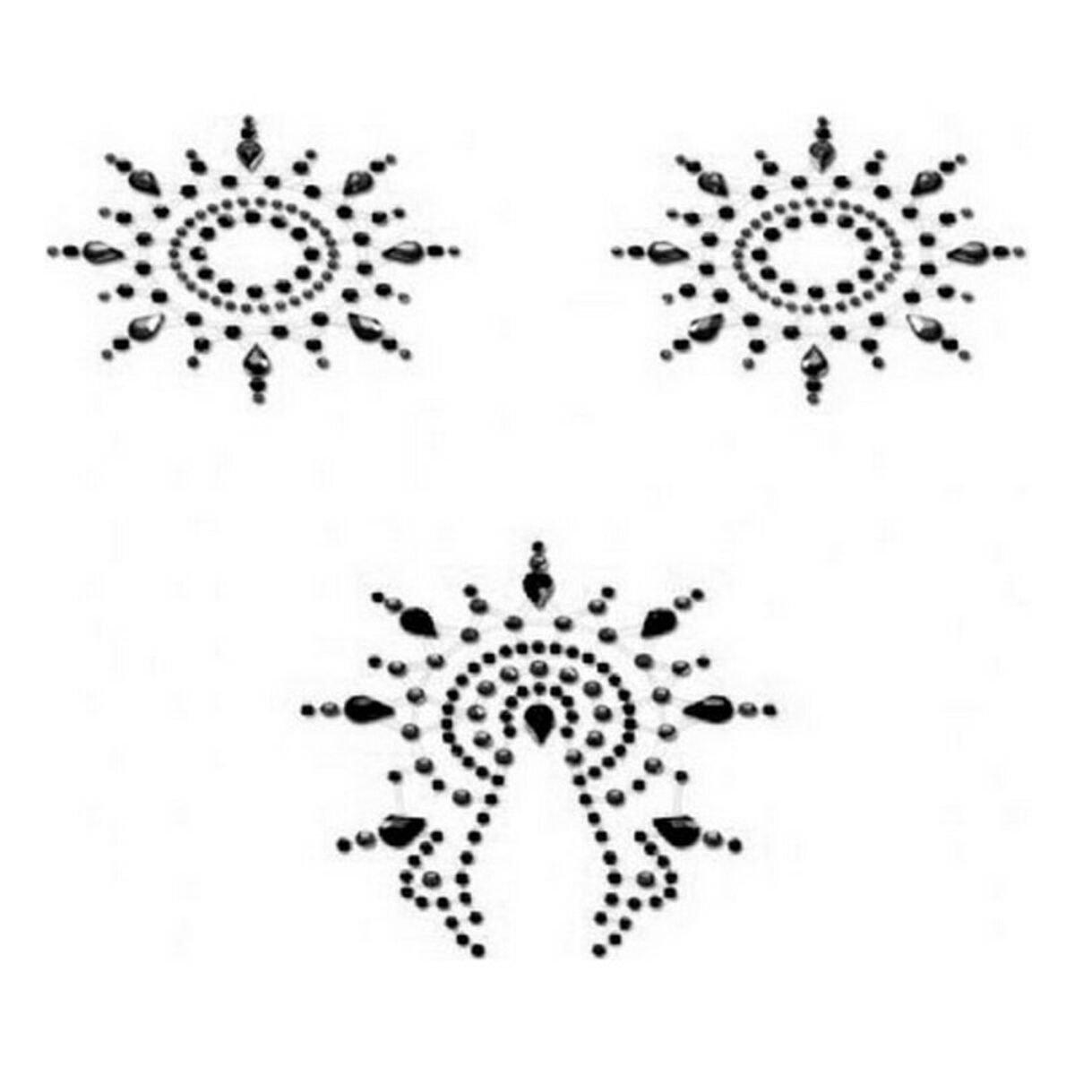 Set Gloria Negro Mystim (3 pcs)