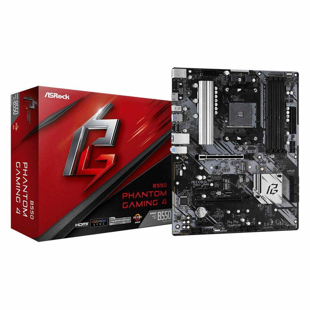 Placa Base ASRock B550 PHANTOM GAMING 4 AMD B550