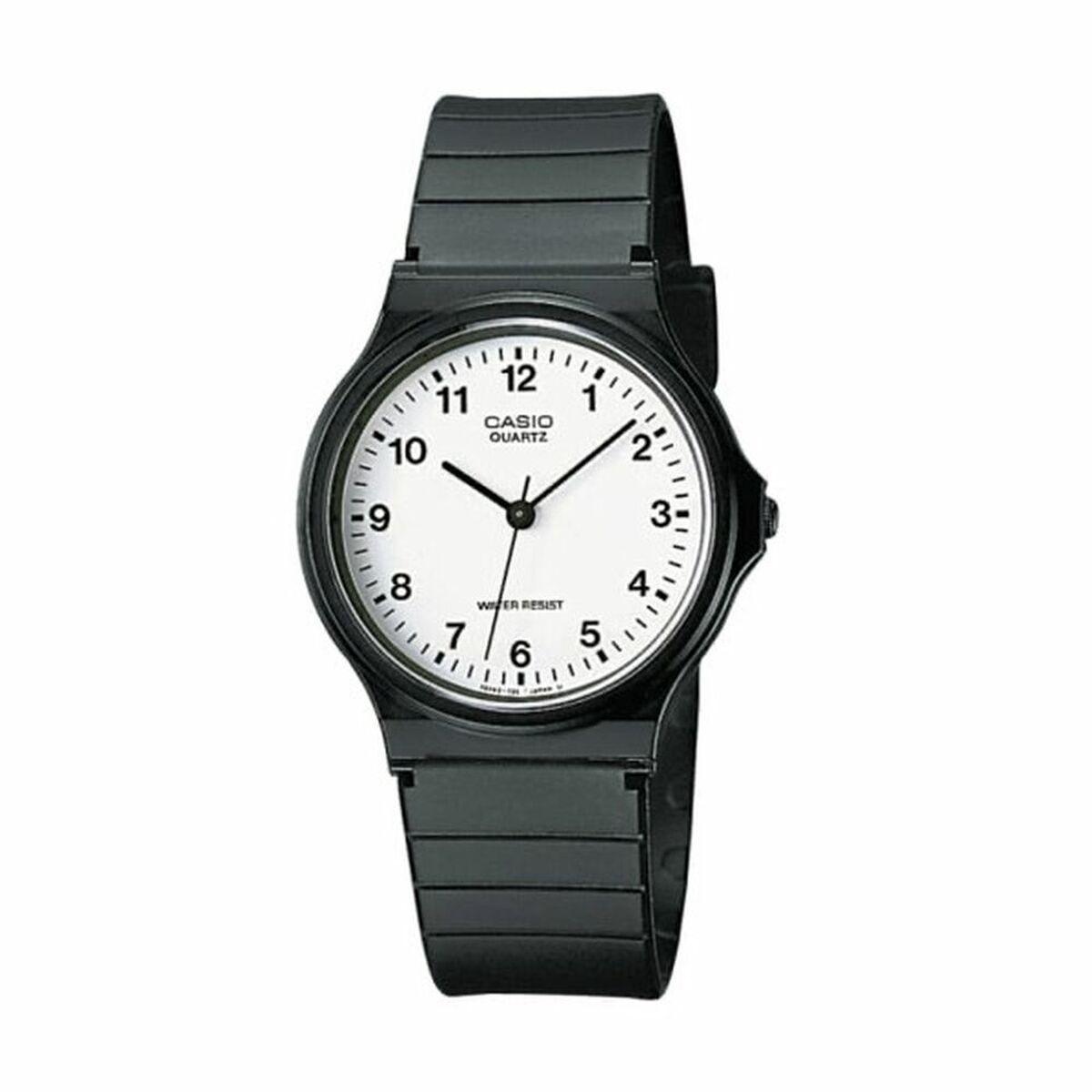 Reloj Unisex Casio MQ-24-7BLLEG Blanco Negro (Ø 34 mm)