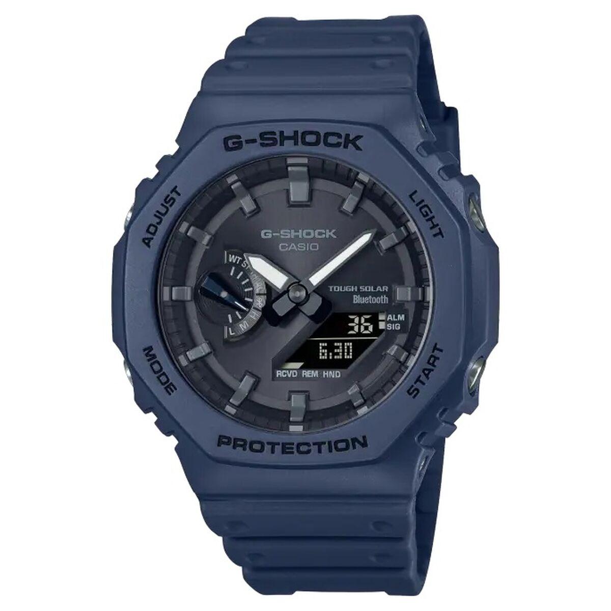 Reloj Hombre Casio NEW OAK - BLUETOOTH + TOUGH SOLAR Negro (Ø 44,5 mm) (Ø 45,5 mm)