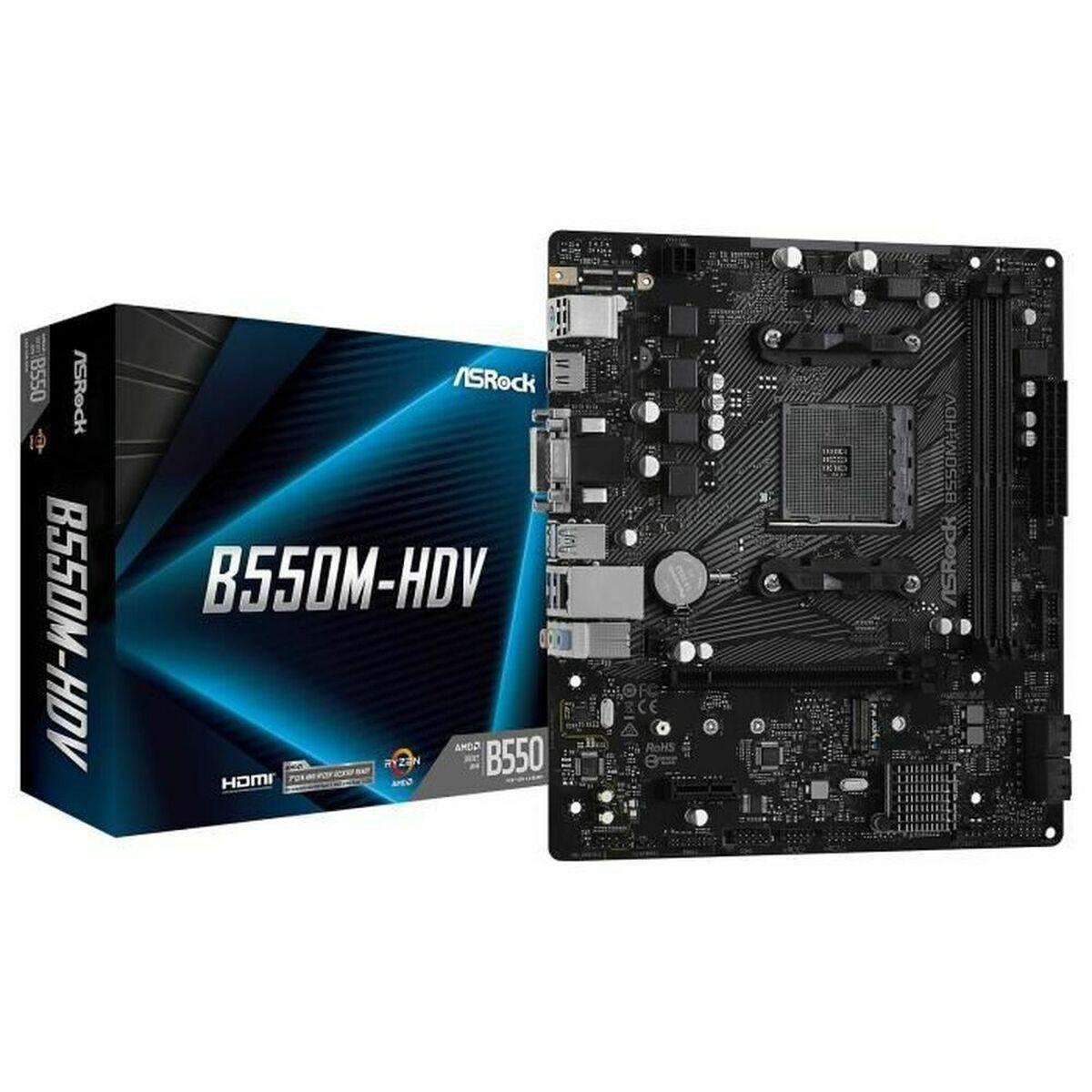 Placa Base ASRock B550M-HDV AMD B550