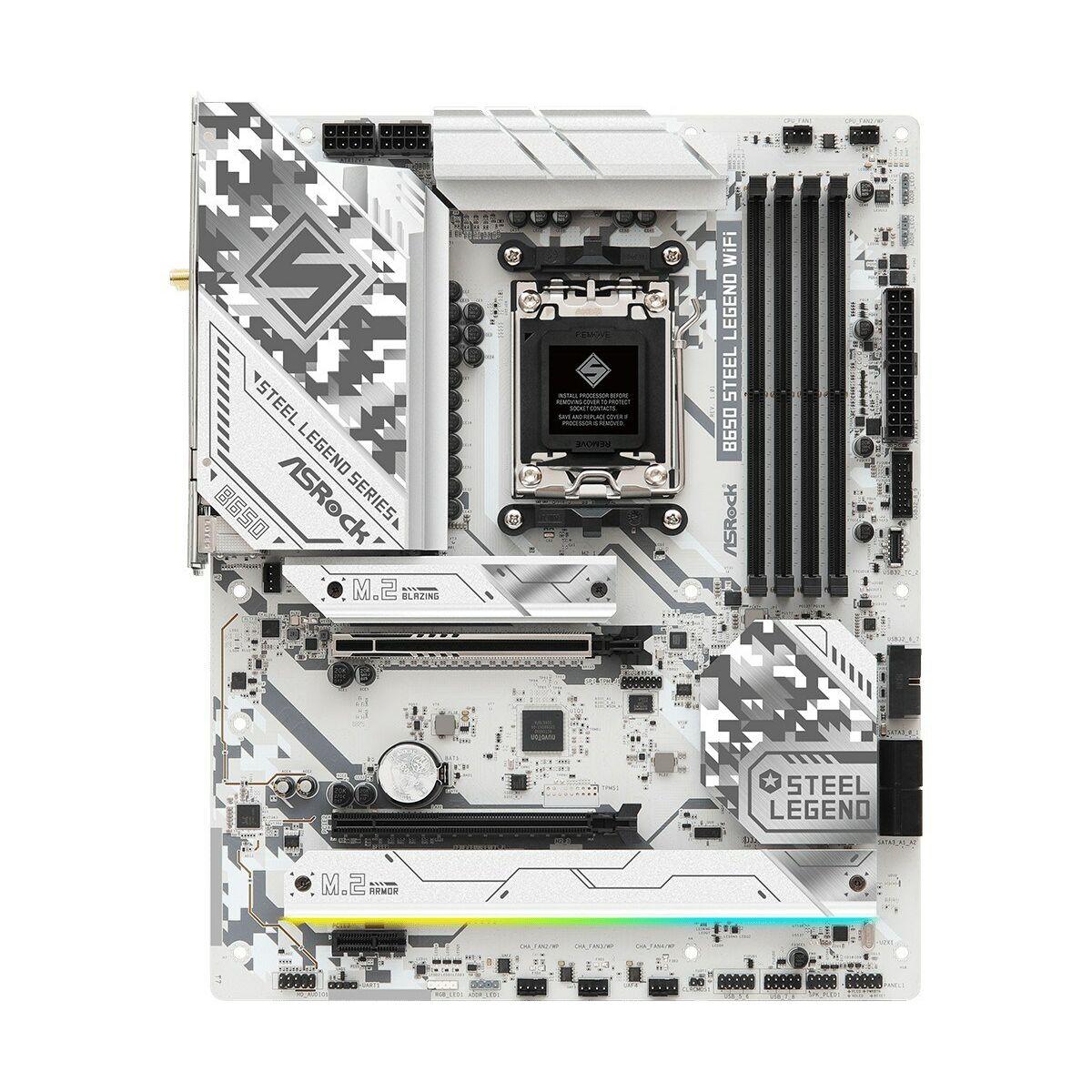 Placa Base ASRock B650 STEEL LEGEND WIFI AMD B650 AMD AM5