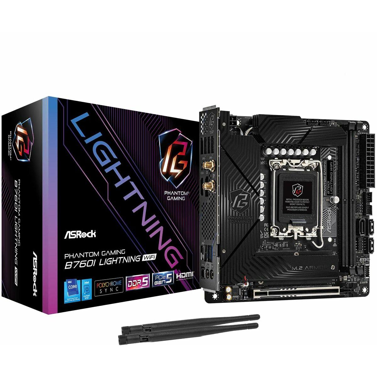 Placa Base ASRock B760I LIGHTNING WIFI LGA 1700 Intel B760