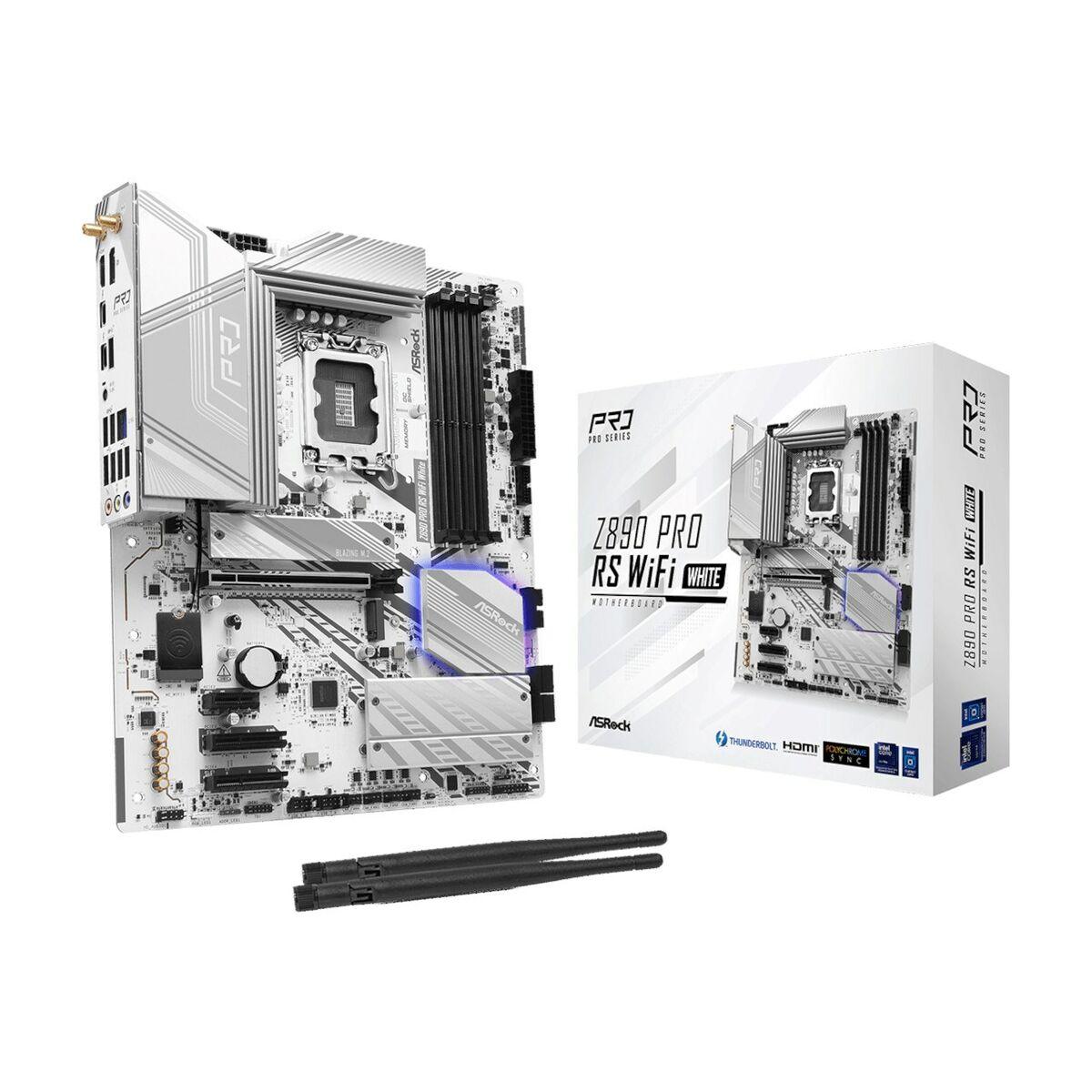 Placa Base ASRock Z890 Pro RS WiFi White LGA 1851 Intel Z890