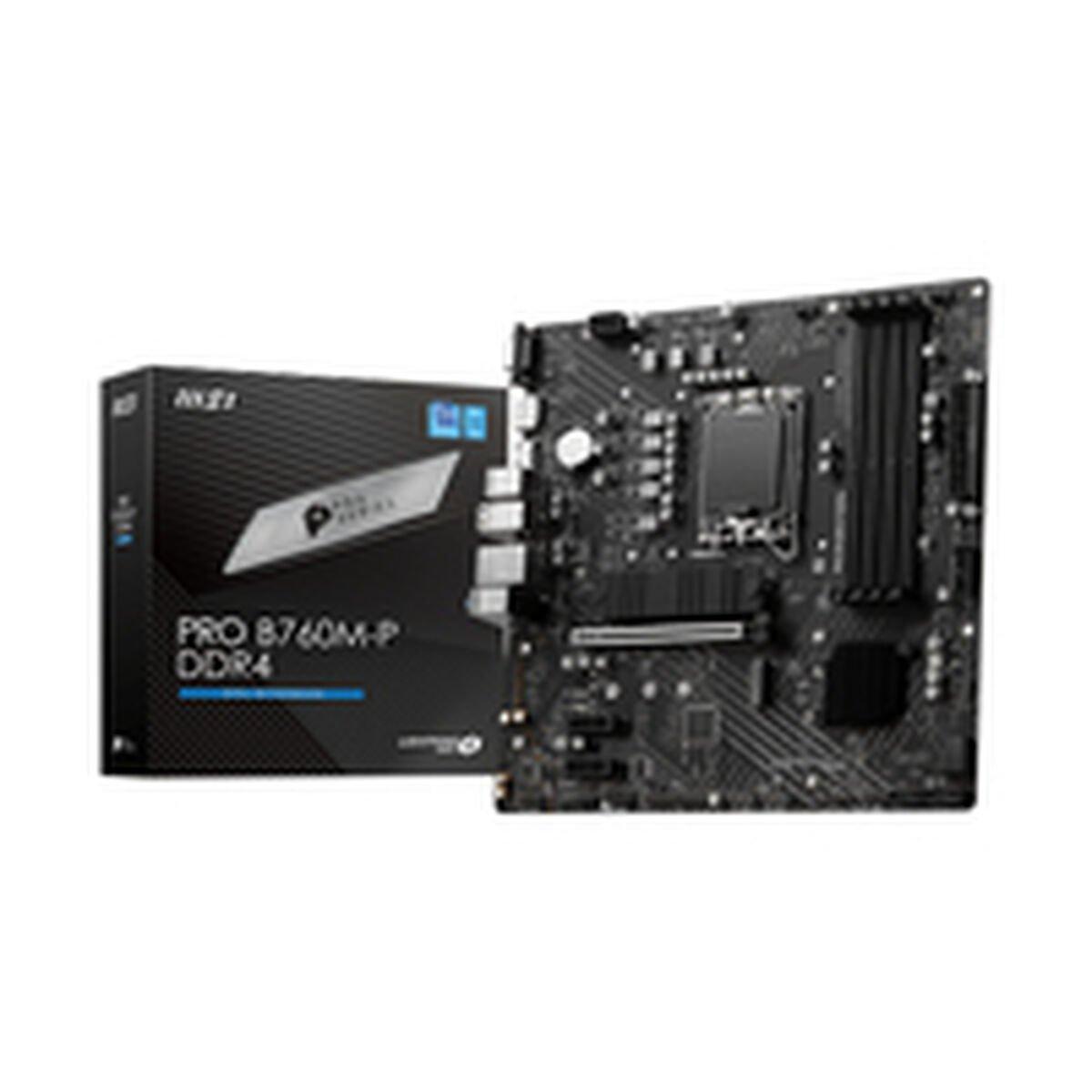 Placa Base MSI PRO B760M-P DDR4 LGA 1700