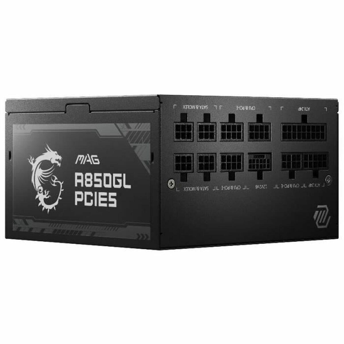 Fuente de Alimentación MSI MAG A850GL PCIE5 850 W 110 W 80 Plus Gold