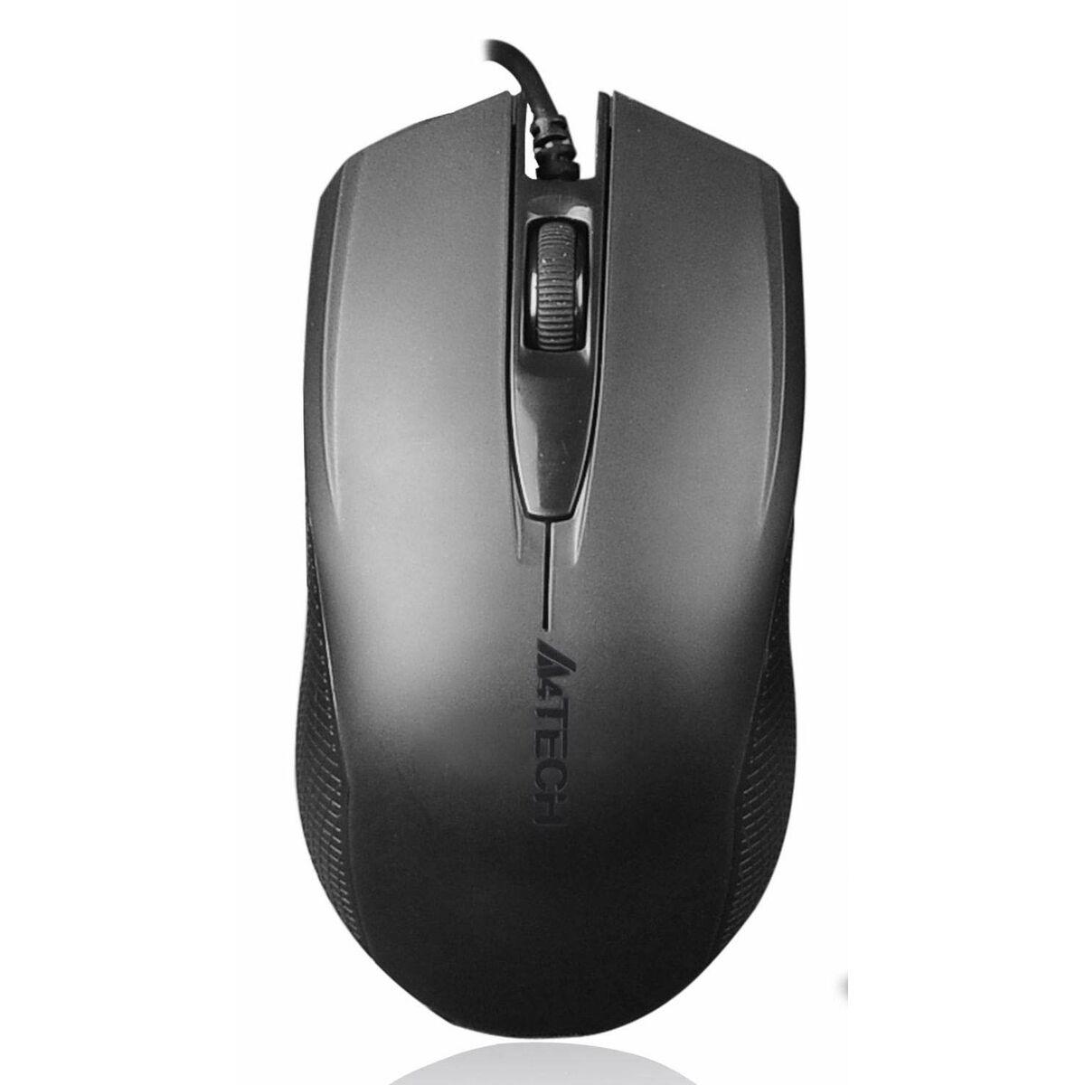 Ratón Óptico A4 Tech OP-760 Negro