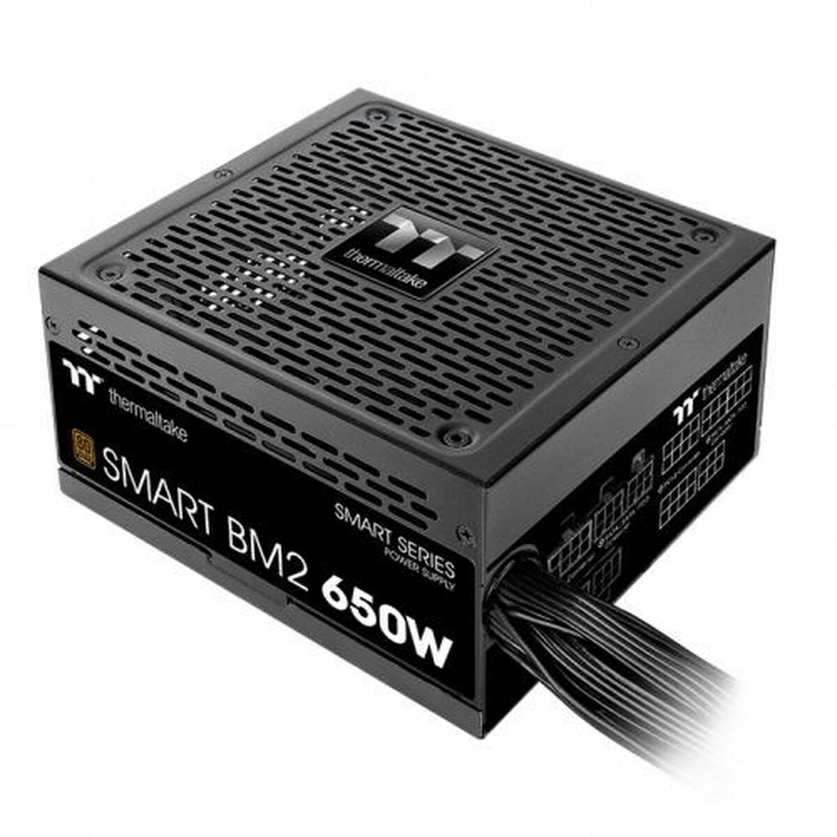 Fuente de Alimentación THERMALTAKE Smart BM2 650 W 110 W 80 Plus Bronze TÜV CE FCC BSMI Semi-modular ATX
