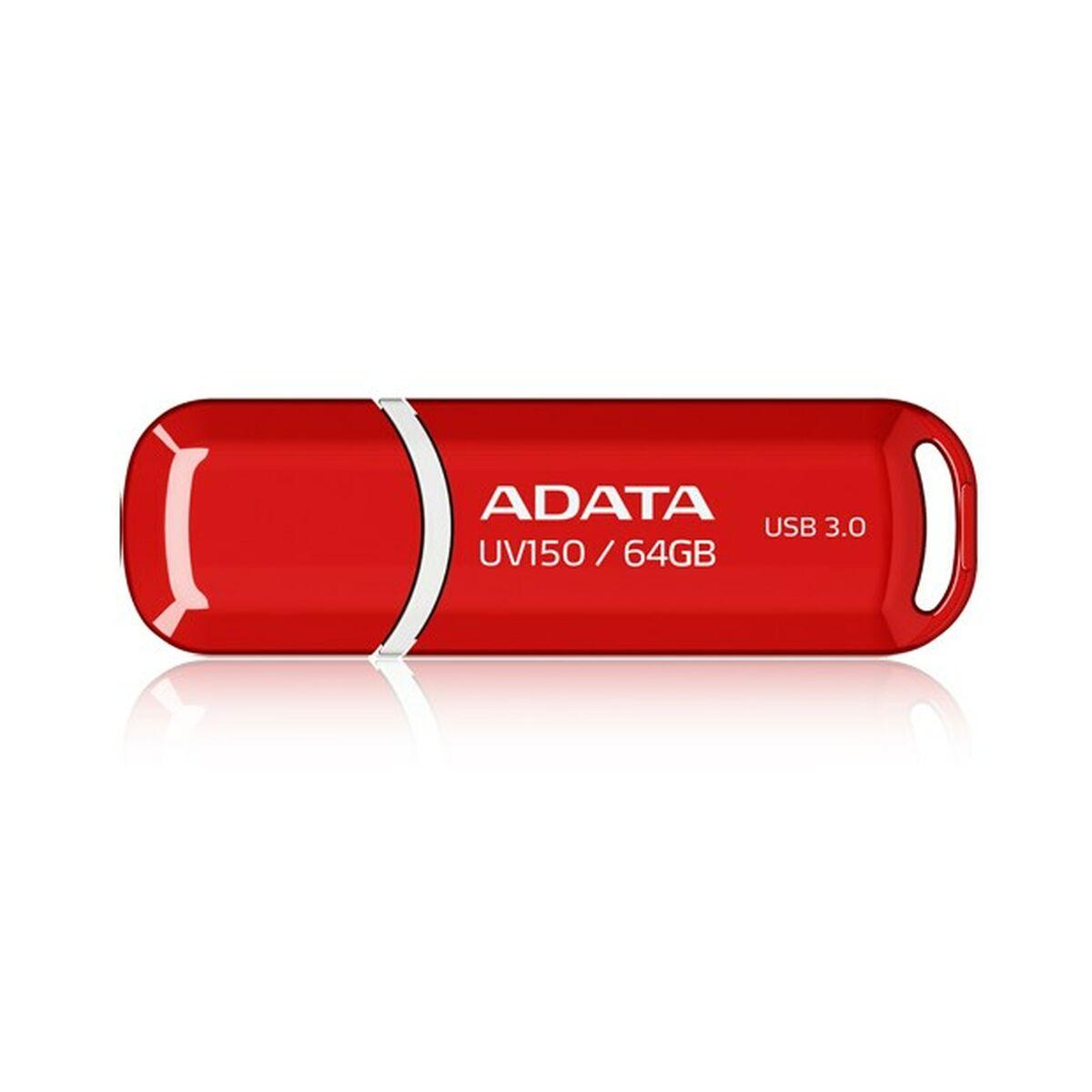 Memoria USB Adata UV150 Rojo 64 GB