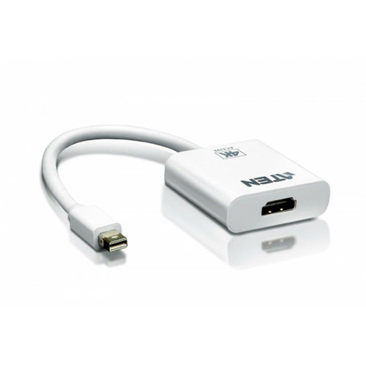 Adaptador Mini DisplayPort a HDMI Aten VC981-AT Blanco