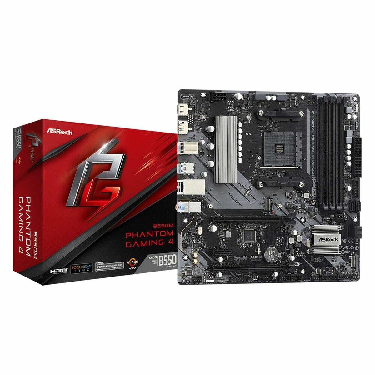 Placa Base ASRock 90-MXBE90-A0UAYZ AMD B550 AMD AM4
