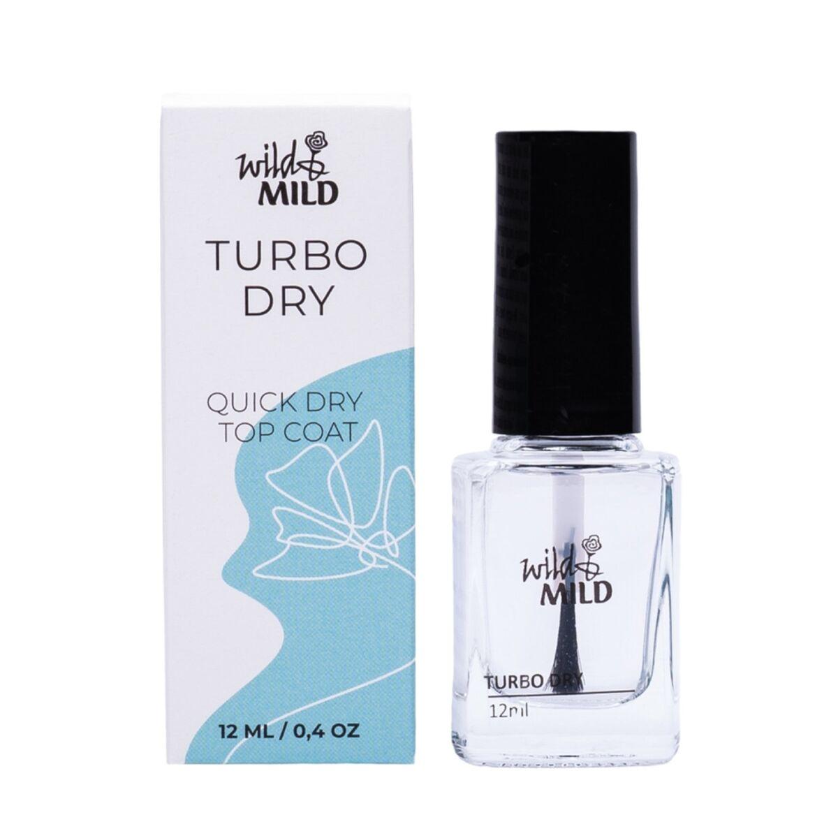 Fijador de Esmalte de Uñas Wild & Mild Turbo Dry 12 ml