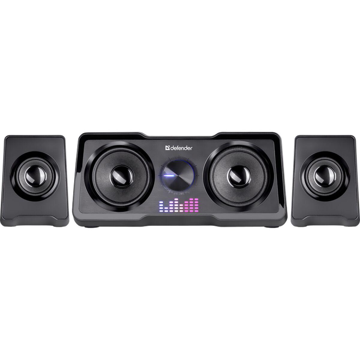 Altavoces PC Defender SOUNDWALL 2.1 65214 Negro