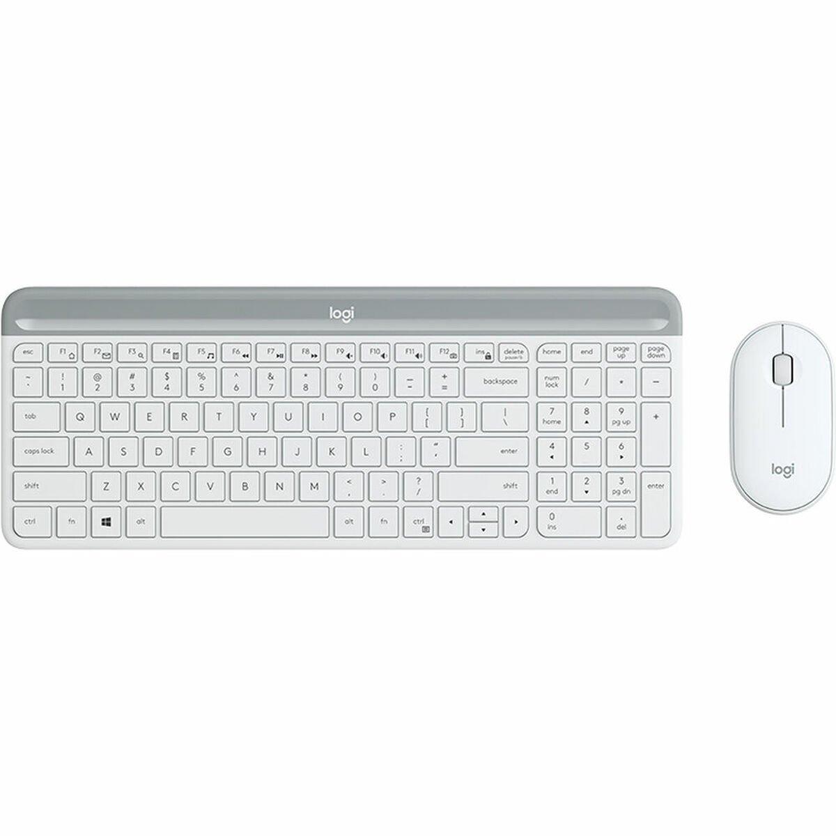 Teclado y Ratón Inalámbrico Logitech 920-009199 Qwerty Español Español