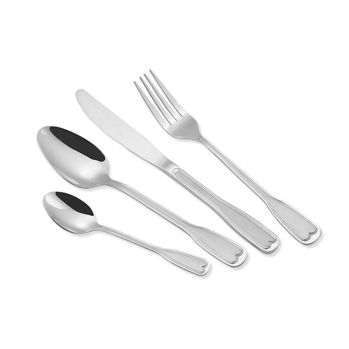Cubertería Feel Maestro MR-1519-24 Plateado Acero Inoxidable