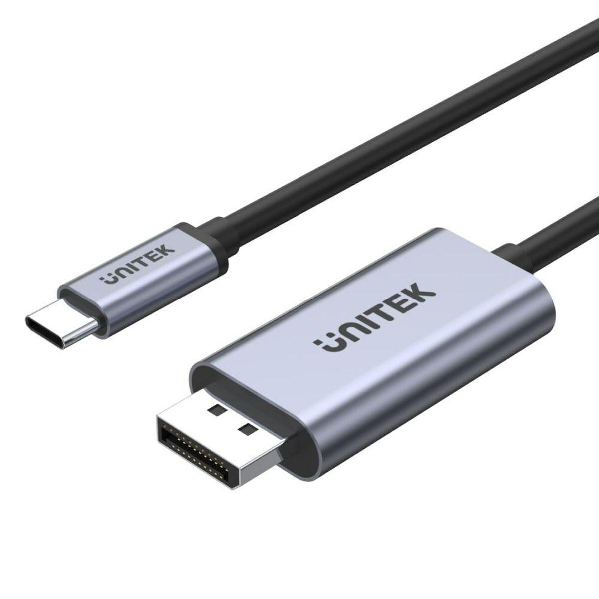Cable USB-C a DisplayPort Unitek V1409A Macho/Macho 2 m
