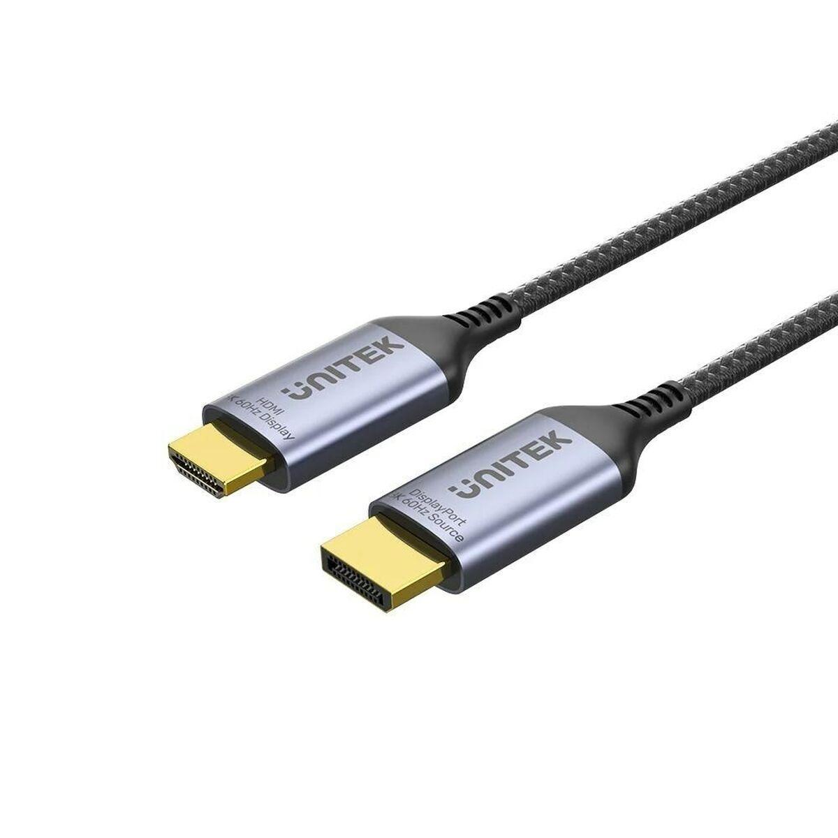 Cable DisplayPort Unitek V1610A01 Negro 1,8 m