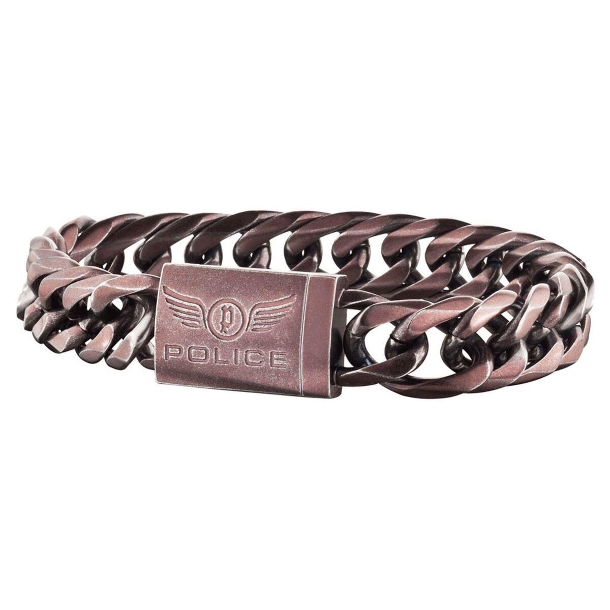 Pulsera Hombre Police Acero Inoxidable 21 cm