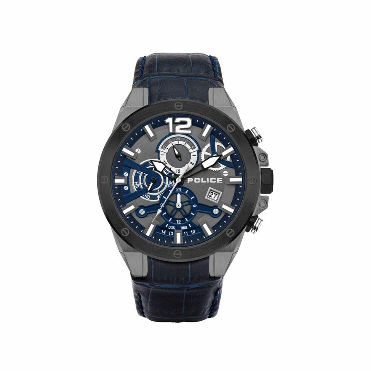 Reloj Hombre Police Plateado (Ø 48 mm)