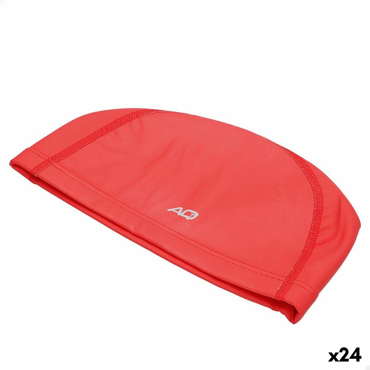 Gorro de Natación Aktive Azul Rojo Poliéster (24 Unidades)