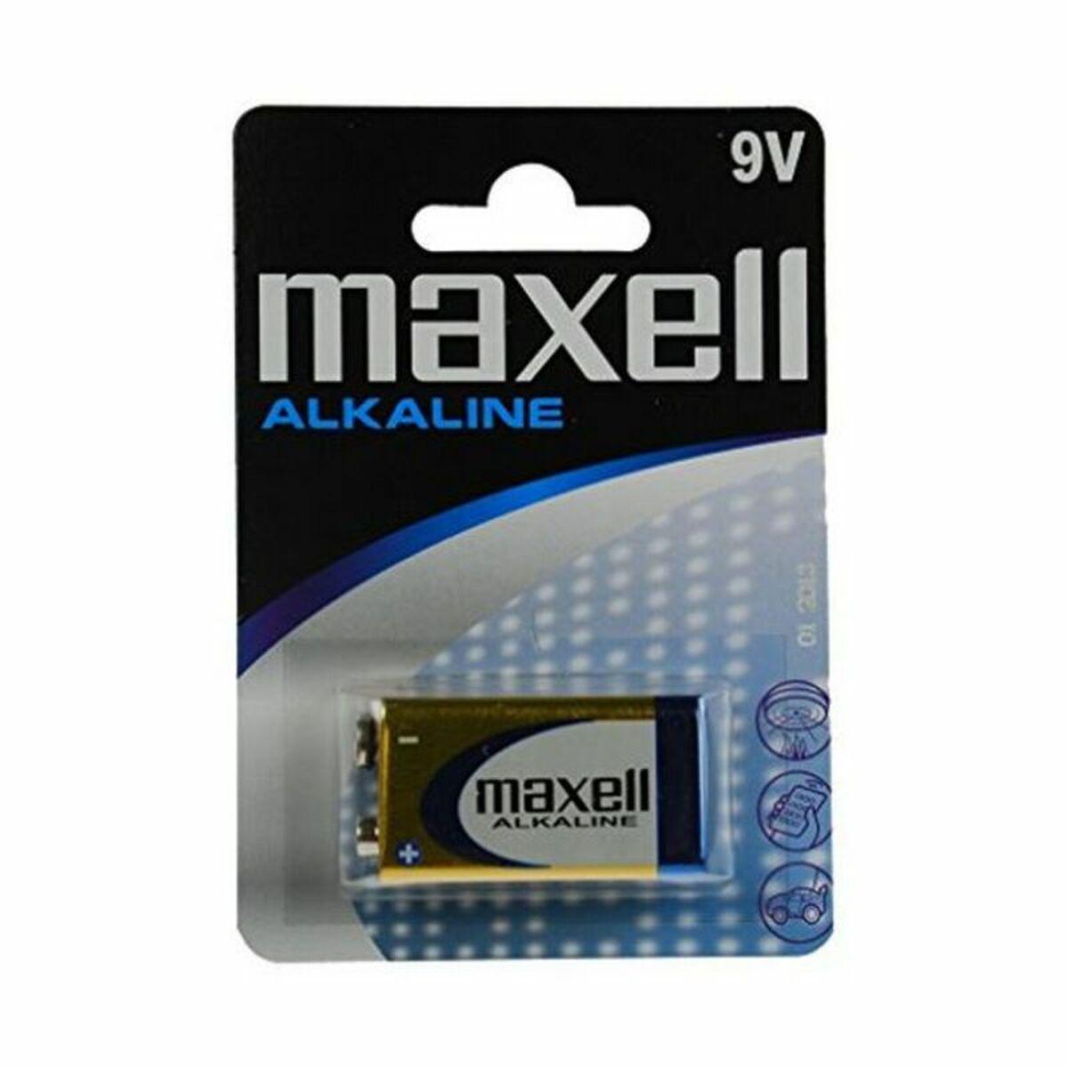 Pila Alcalina Maxell 6LR61-MN1604 LR61 9V 1,5 V (1 unidad)