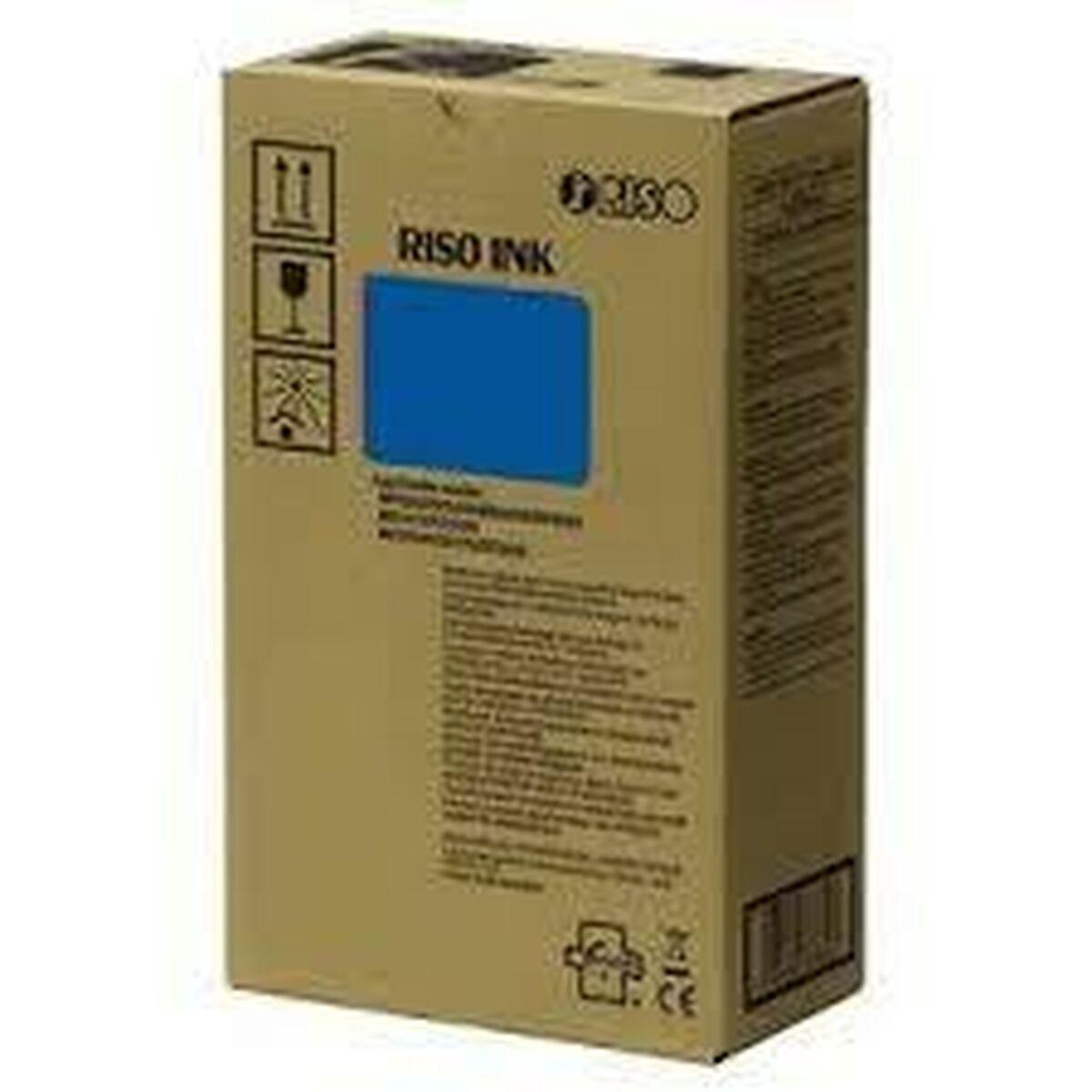 Cartucho de Tinta Original RISO Azul (2 Unidades) (Reacondicionado A)