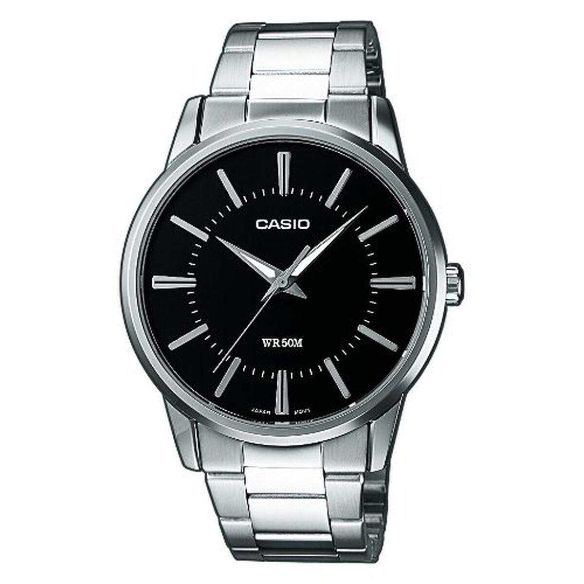 Reloj Hombre Casio 3 H - BLACK Negro Plateado (Ø 40 mm)