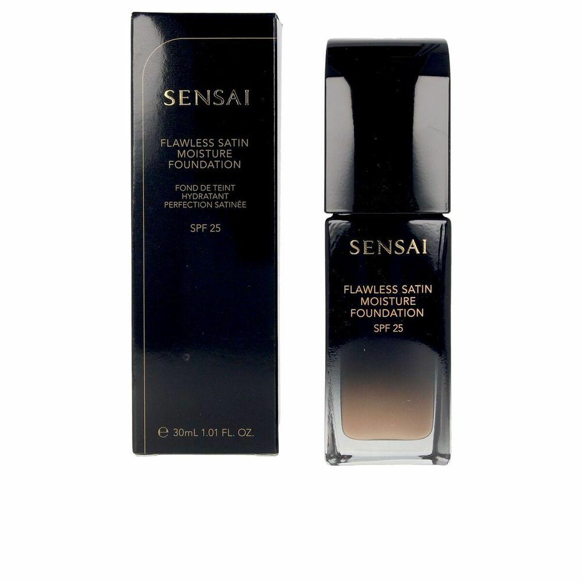 Base de Maquillaje Fluida Kanebo Sensai 204-honey beig Nº 204-Honey Beig Fs204-Honey Beige Spf 25 Spf 20 30 ml