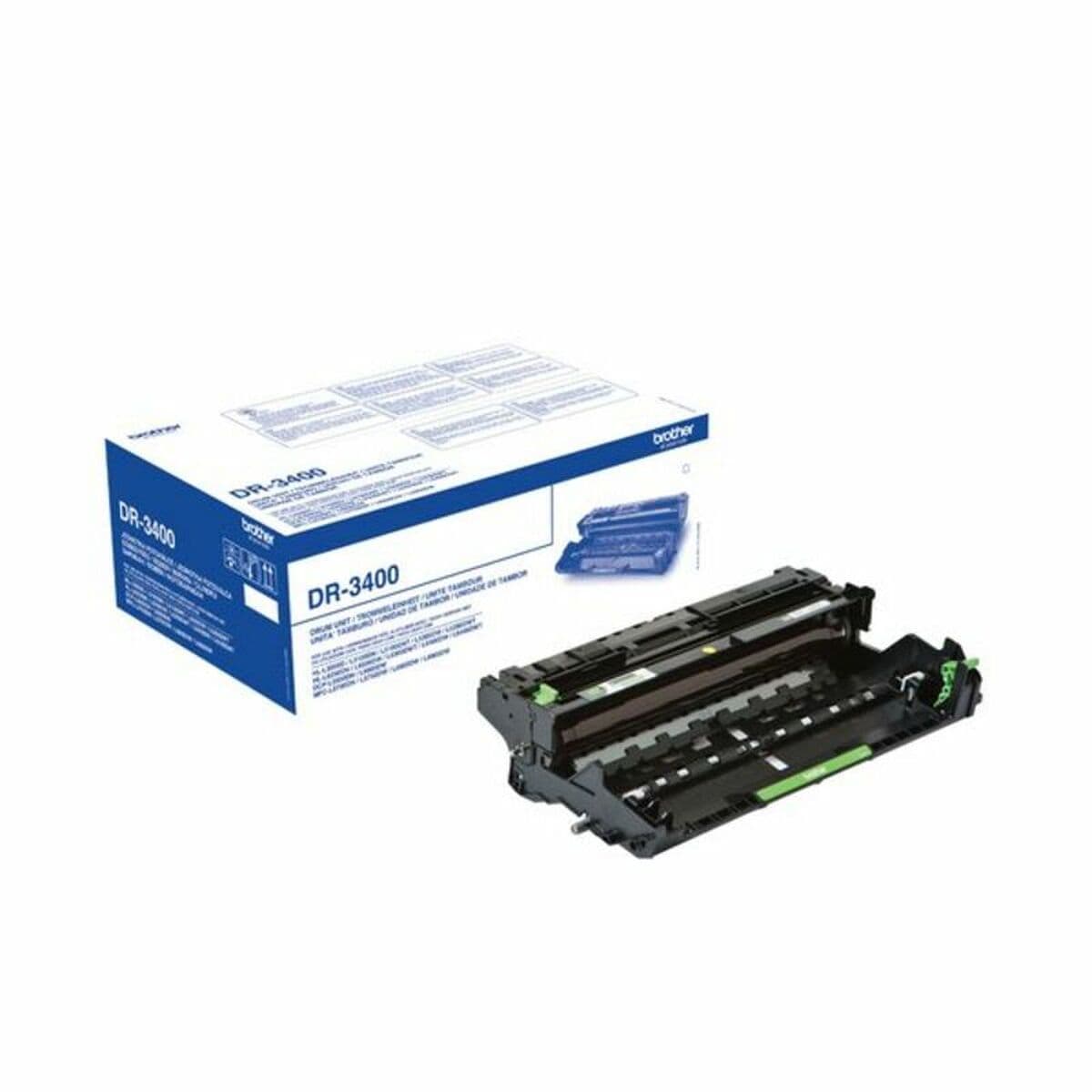 Tambor Brother DR3400 Negro Blanco/Negro