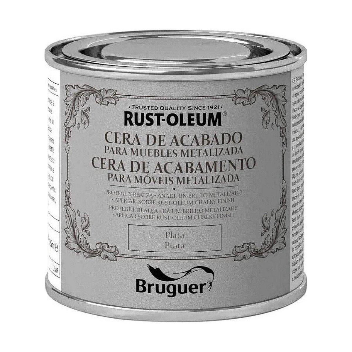 Cera para madera Bruguer Plata 125 ml