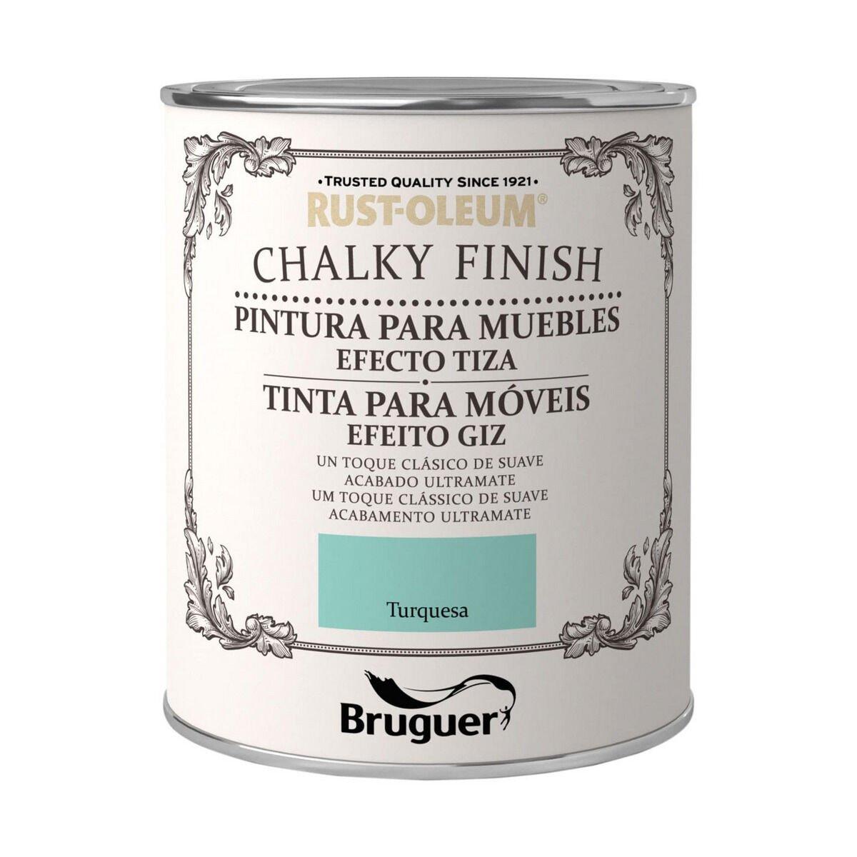 Pintura Bruguer Chalky Finish Turquesa 750 ml