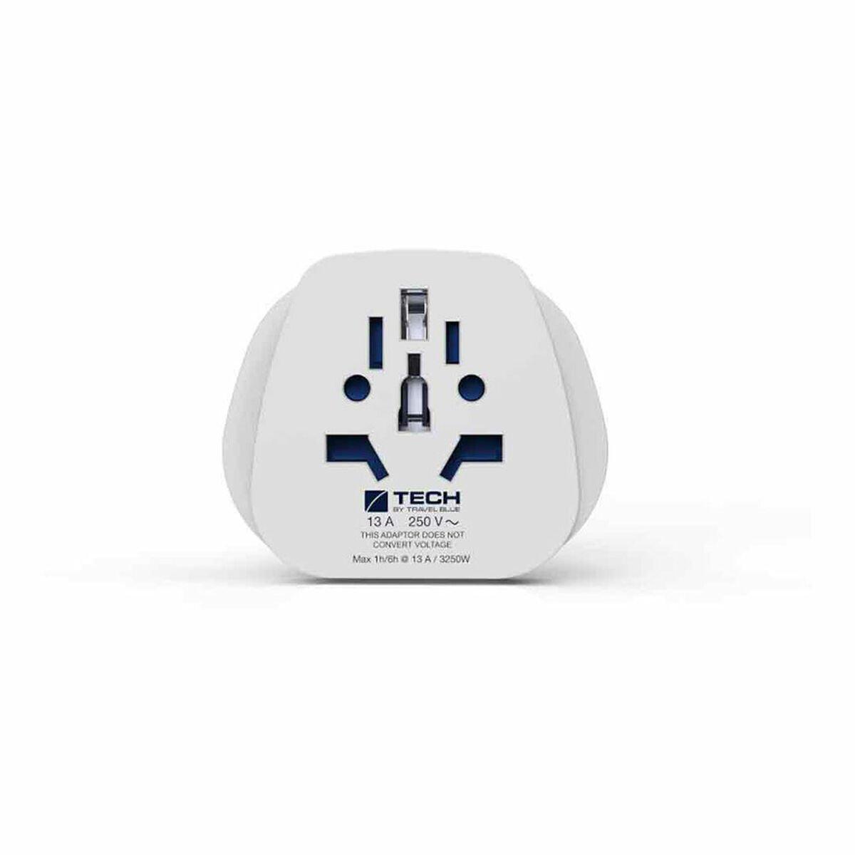 Adaptador de Enchufe Universal de Viaje Travel Blue TB-901 Europeo Schuko
