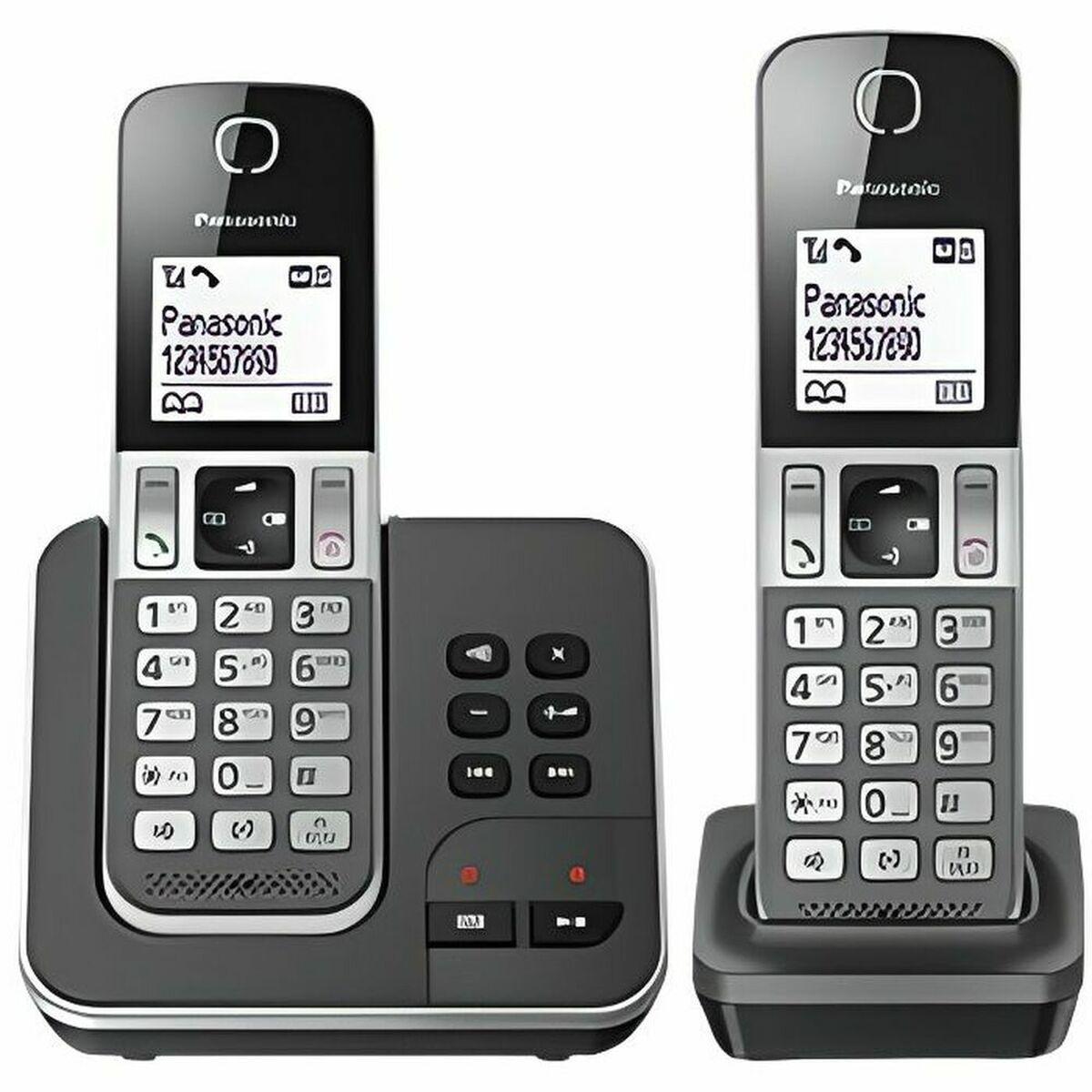 Teléfono Inalámbrico Panasonic KX-TGD322 Blanco Negro Negro/Gris