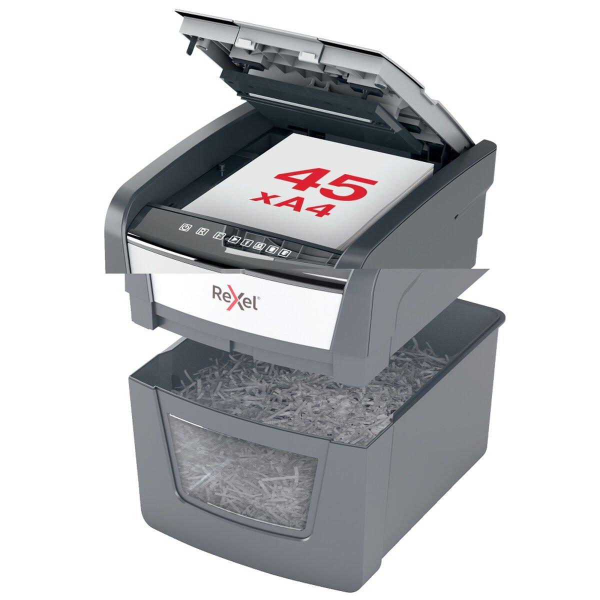 Trituradora de Papel Rexel Optimum AutoFeed 45X 20 L