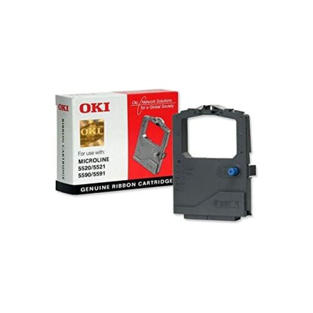 Cinta Matricial Original OKI 01126301 Negro