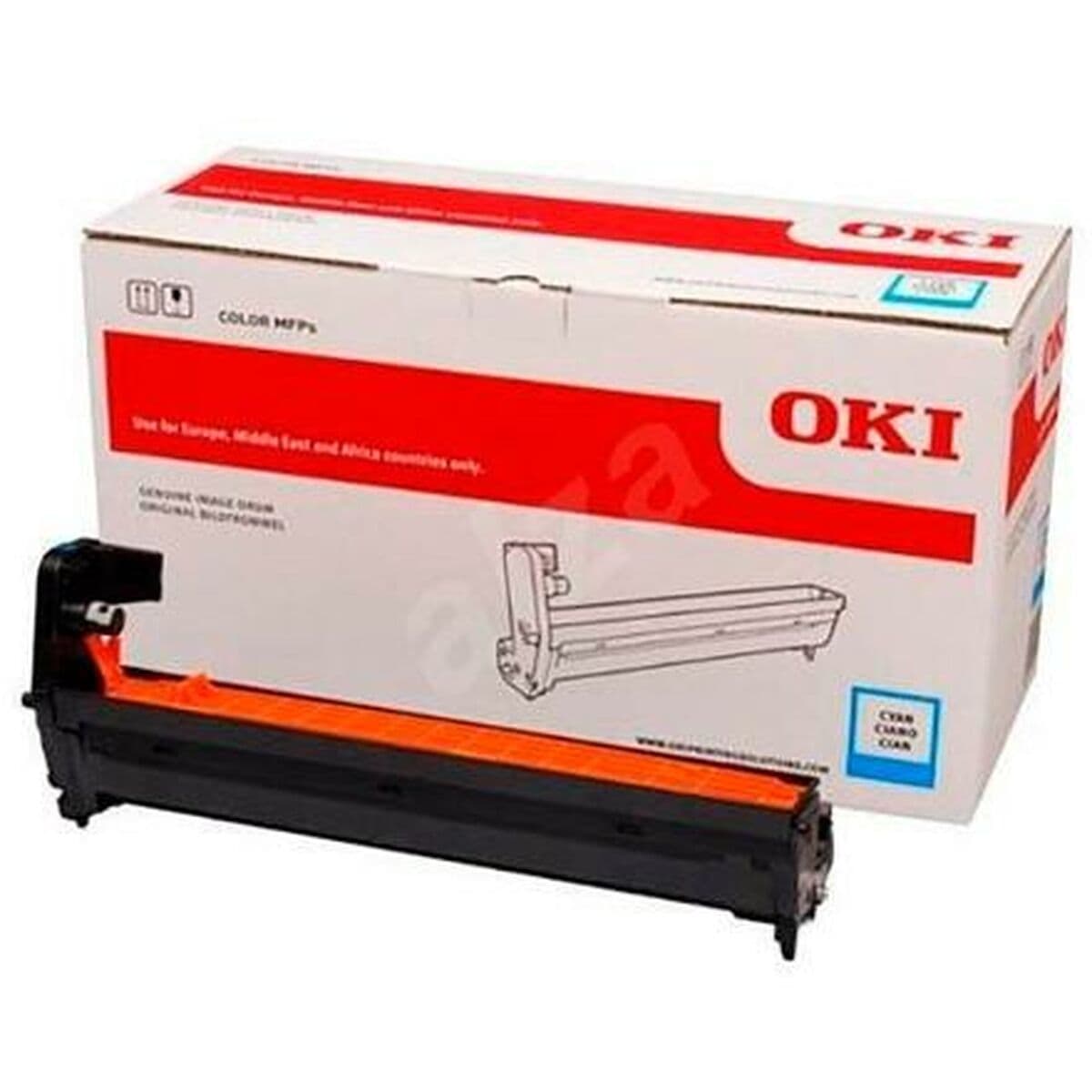 Tambor de impresora OKI 46484107 Cian