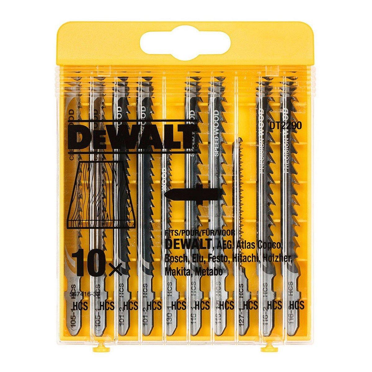 Hoja Sierra Dewalt DT2290-QZ Madera 10 Piezas