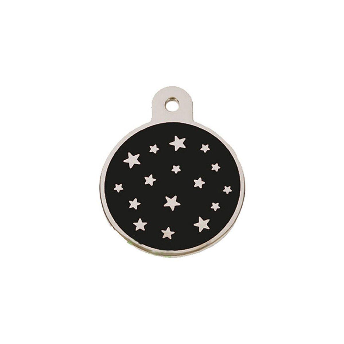 Placa identificativa para collar Imarc PetScribe Passion Negro Plata