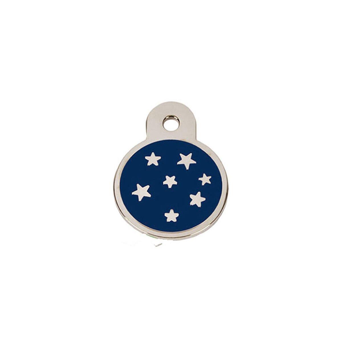 Placa identificativa para collar Imarc PetScribe Passion Azul Plata